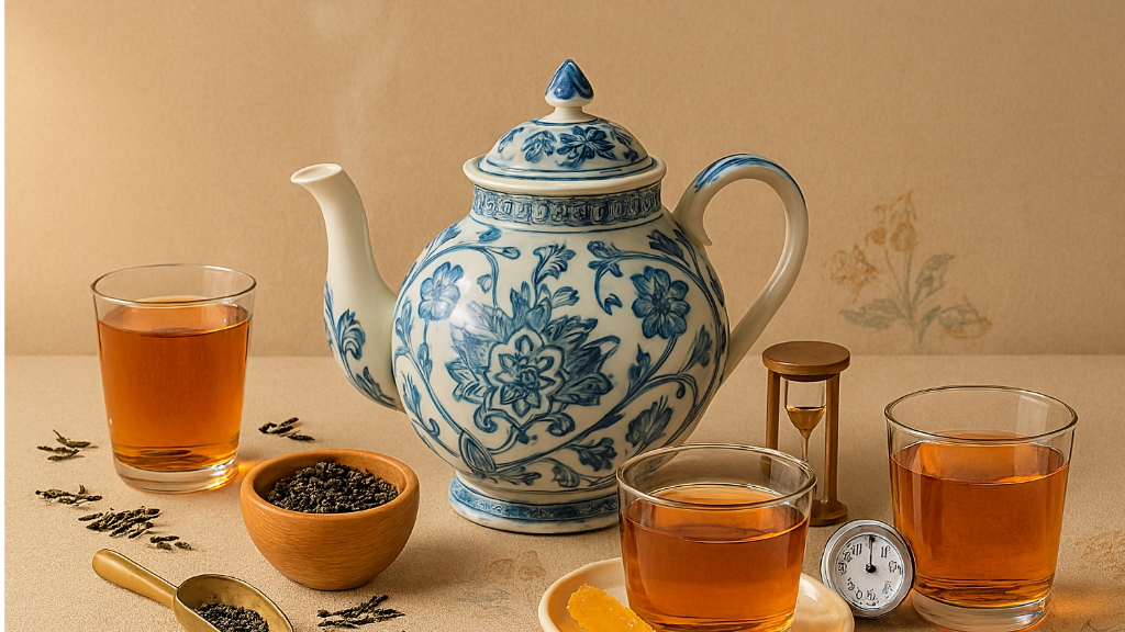 بهترین روش دم کردن چای سیاه