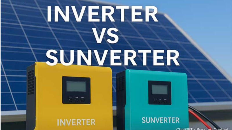 تفاوت اینورتر و سانورتر چیست؟