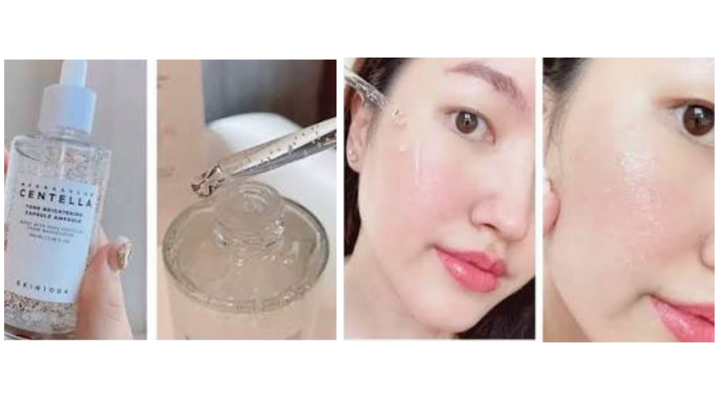 امپول روشن کننده و ضدلک سنتلا اسکین 1004