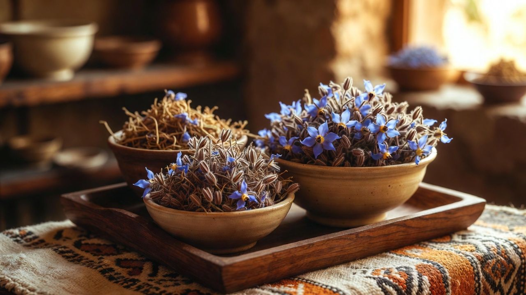 خواص گل گاو زبان و کاربرد آن