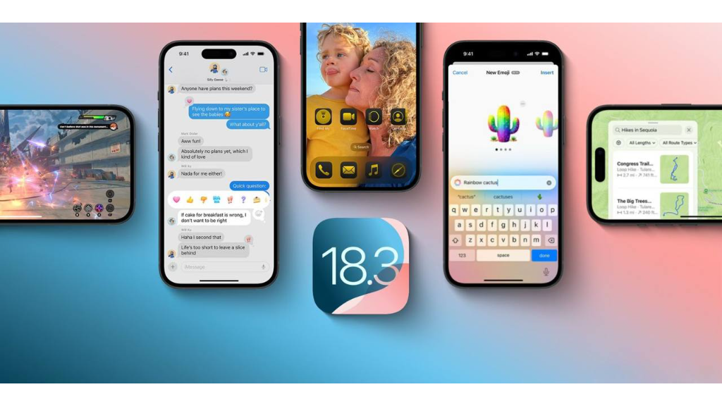 🚨آپدیت iOS 18.3 به شکل رسمی منتشر شد.