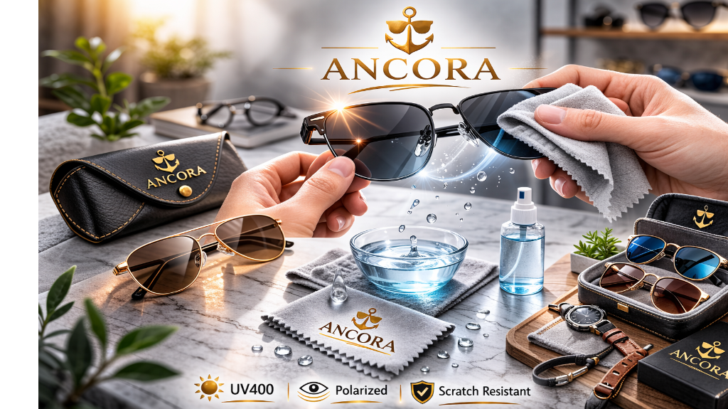 چطور عینک را درست و بدون خط‌و‌خش تمیز کنیم؟ | آنکورا (Ancora)
