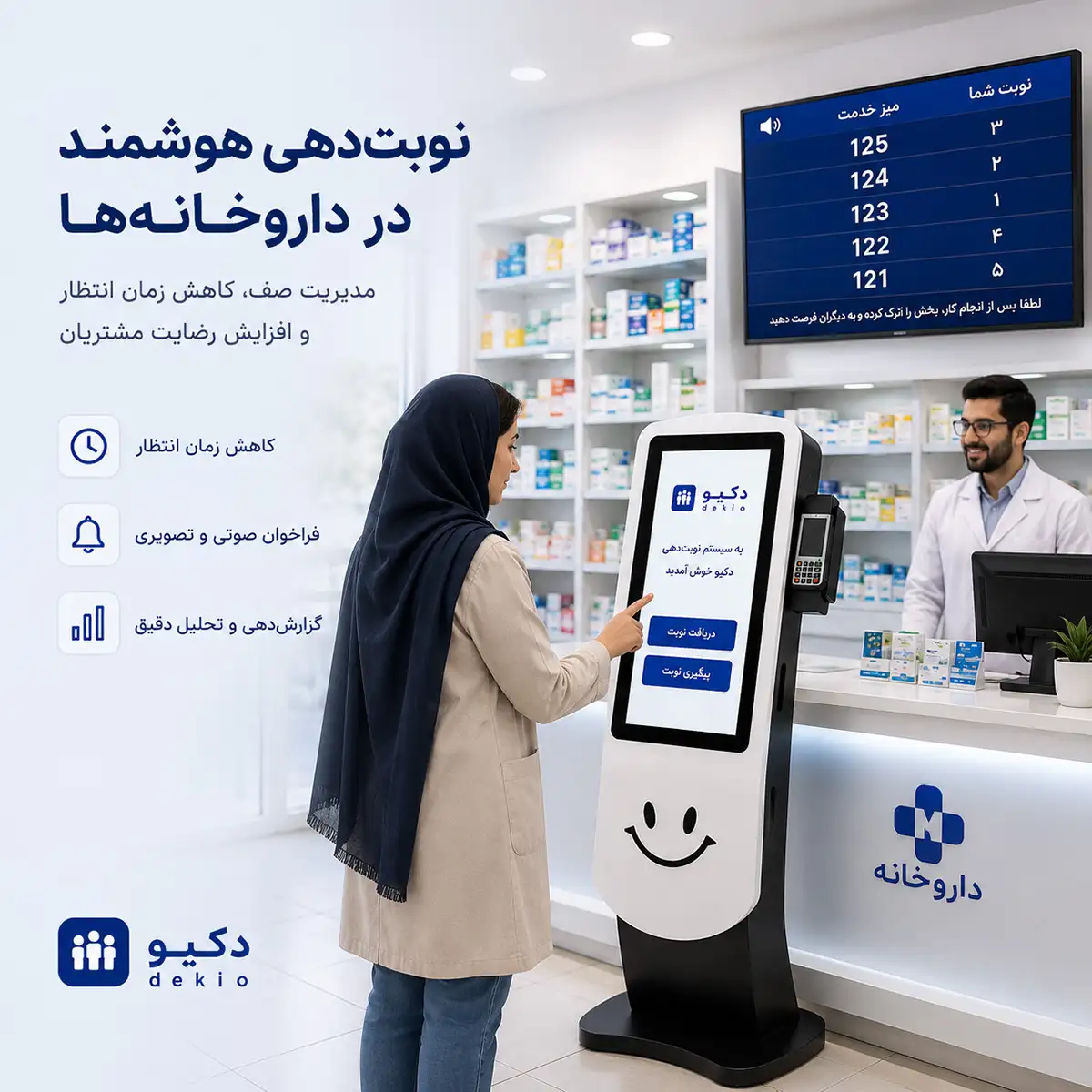 مدیریت نوبت داروخانه
