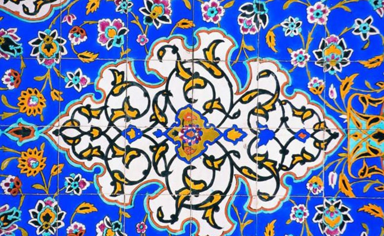 کاشی هفت رنگ شیراز