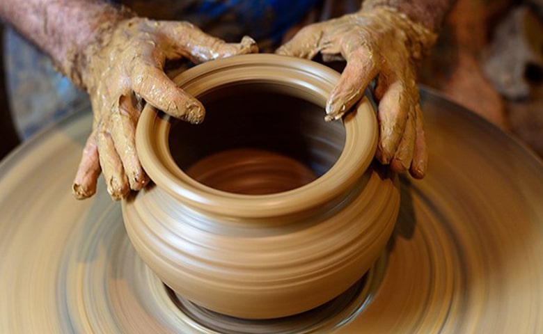 سفالگری (خاک سفید) تبریز
