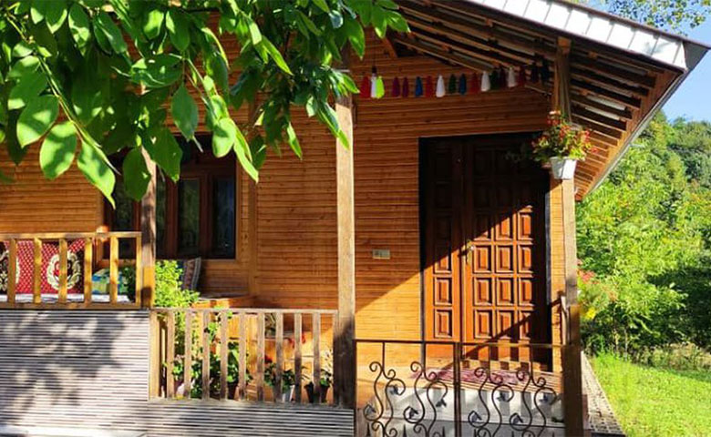 کلبه یک خوابه جنگلی باسکم ماسال