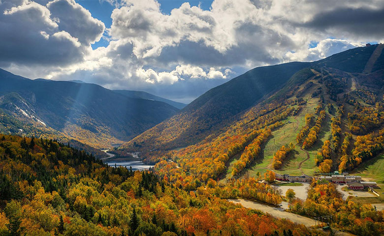 طبیعت هزار رنگ در پاییز کوهستان های شمال