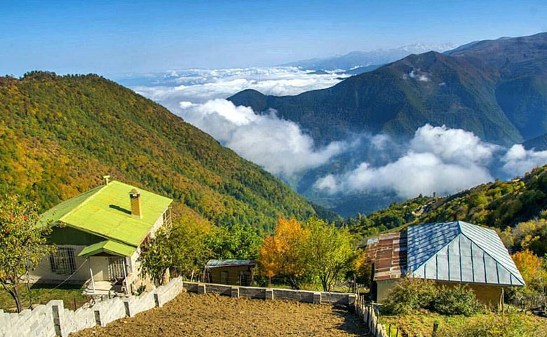 روستای ییلاقی گرسماسر در بهار و تابستان