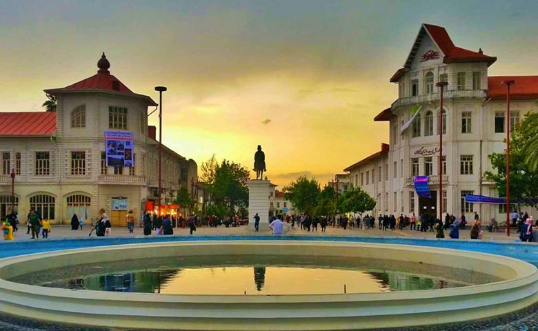 مسیر تهران- رشت