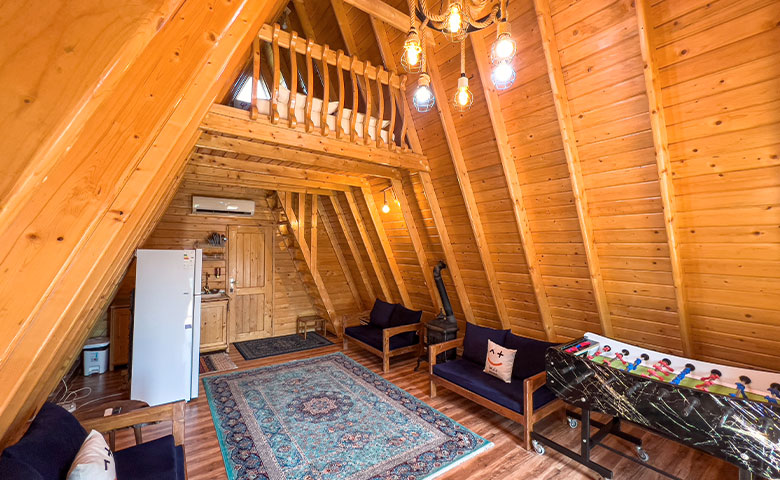 ویژگی و امکانات کلبه های جنگلی