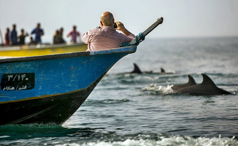 قایقسواری در قشم