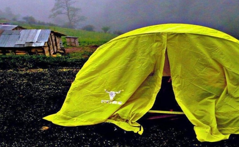 چادر زدن در طبیعت اولسبلنگاه