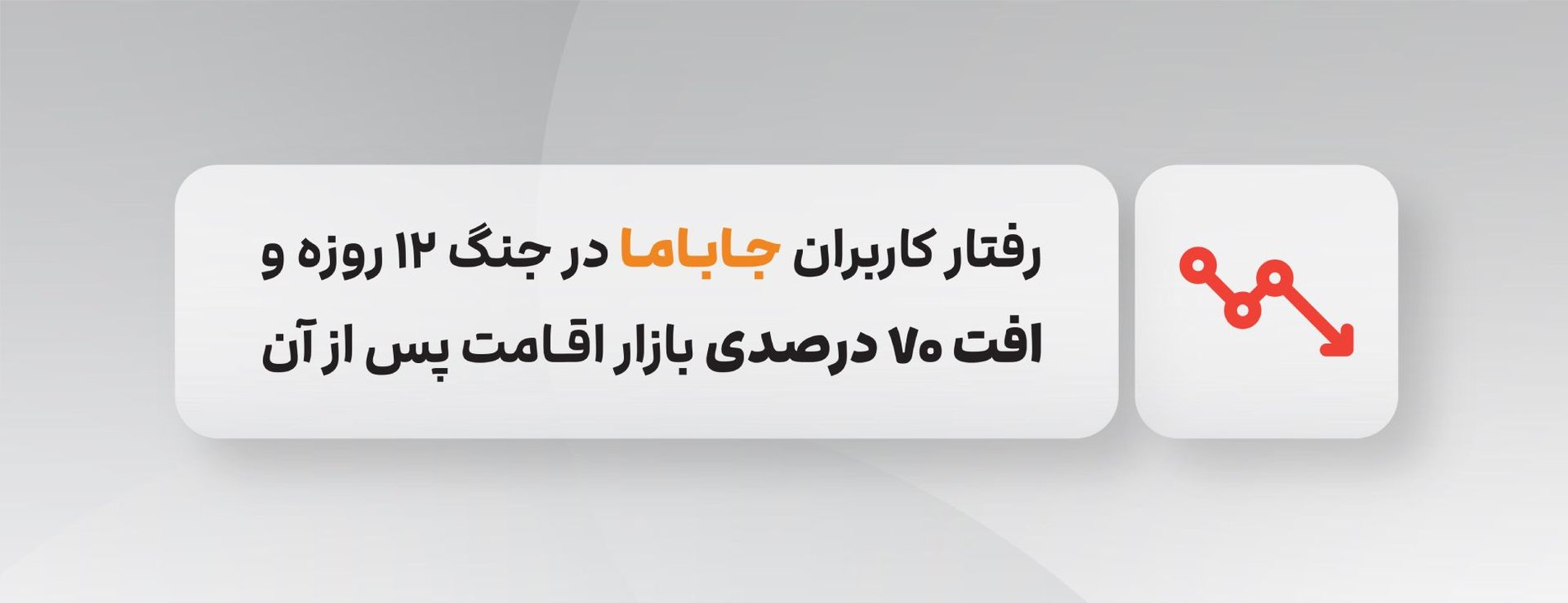 تحلیل داده‌های جاباما: تأثیر جنگ 12 روزه بر افت 70 درصدی بازار آنلاین اقامت
