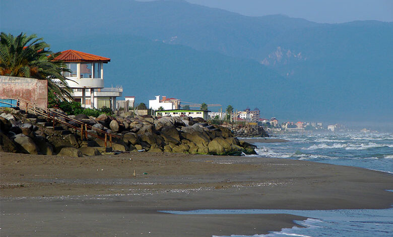 شهرهای ساحلی استان مازندران