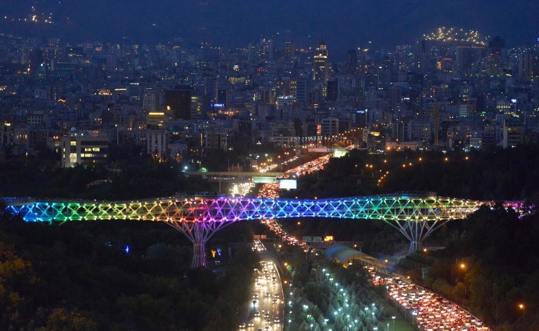 جاهای دیدنی تهران در شب
