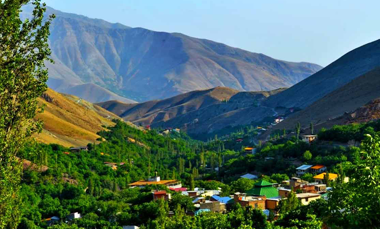 روستاهای دیدنی اطراف تهران، همزیستی پایتخت پردود و آسمان آبی!
