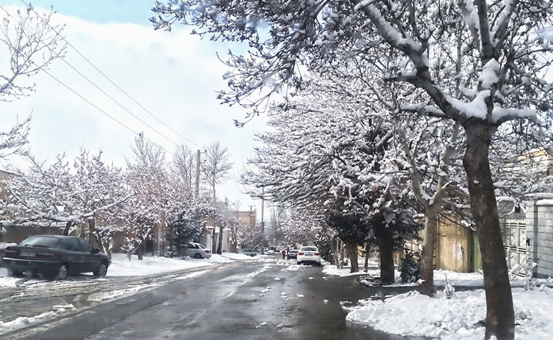 زمستان کردان و شکوه طبیعت