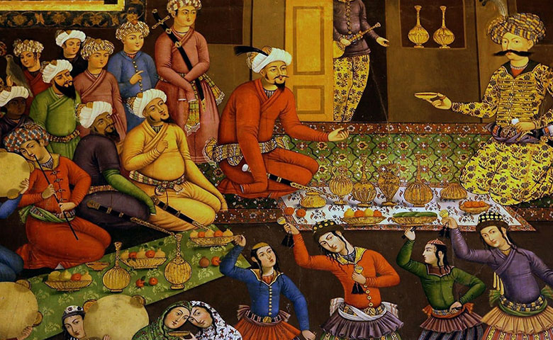 نقاشیهای کاخ چهلستون