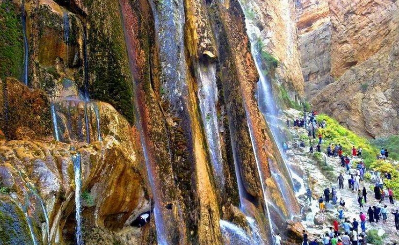 مسیر دسترسی به آبشار مارگون