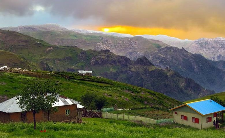 روستاهای نزدیک جنگل دالخانی