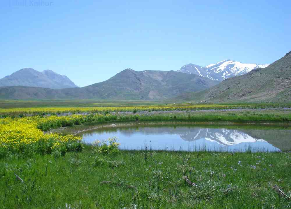 پارک ملی لار در مرز استان‌های مازندران و تهران