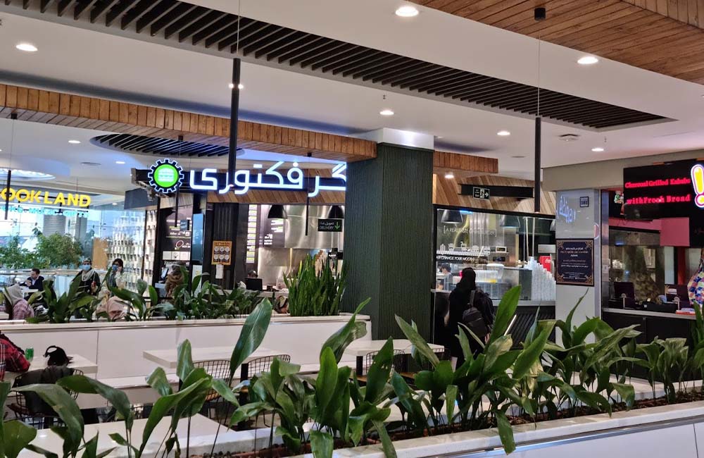 فودکورت مرکز خرید پالادیوم