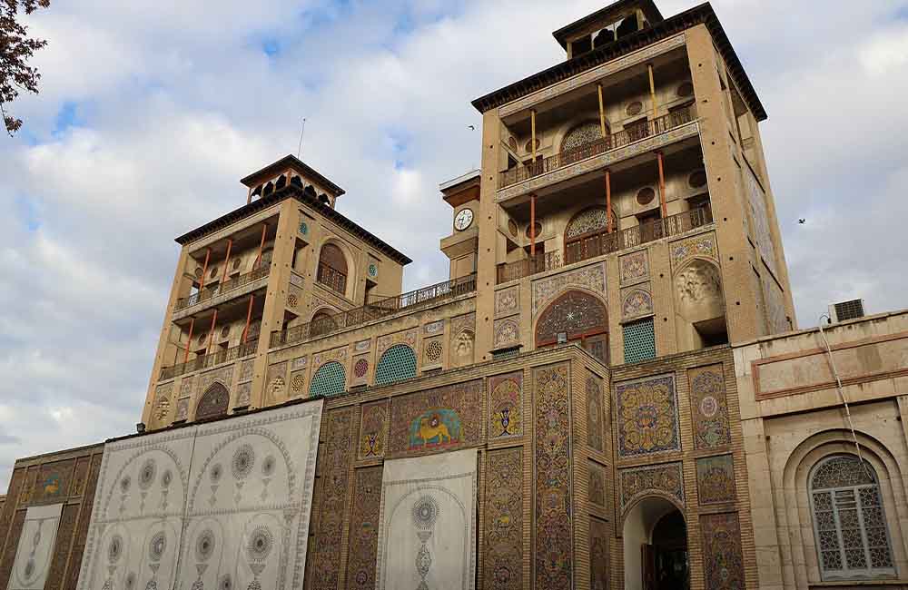شمس‌العماره در کاخ گلستان در تهران