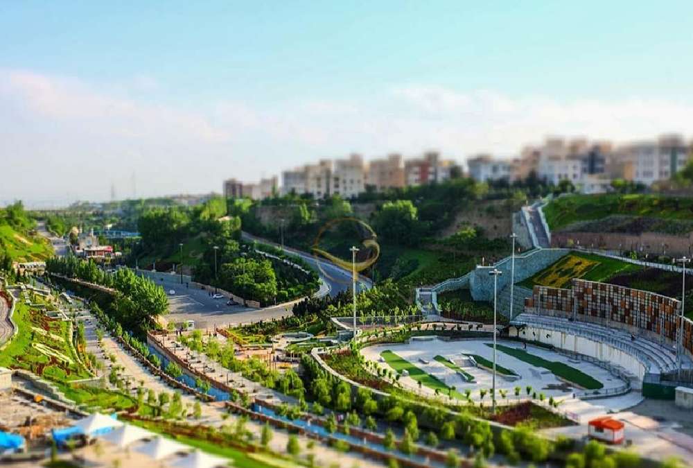 مسیر پیاده روی و دوچرخه سواری بوستان نهج البلاغه تهران