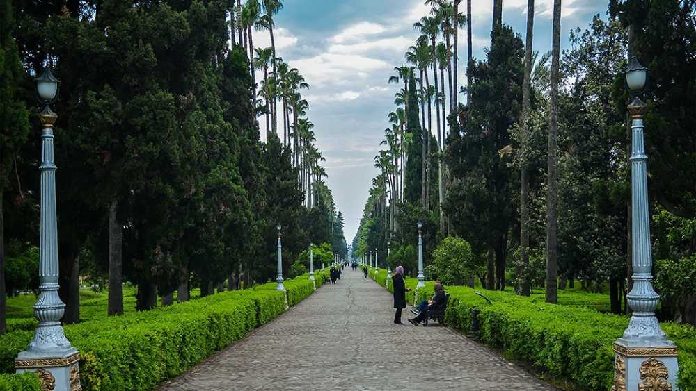 نمای بلوار کازینو در رامسر