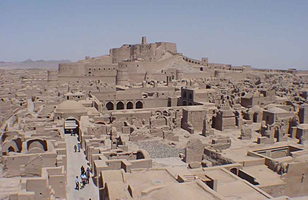 نمای ارگ بم