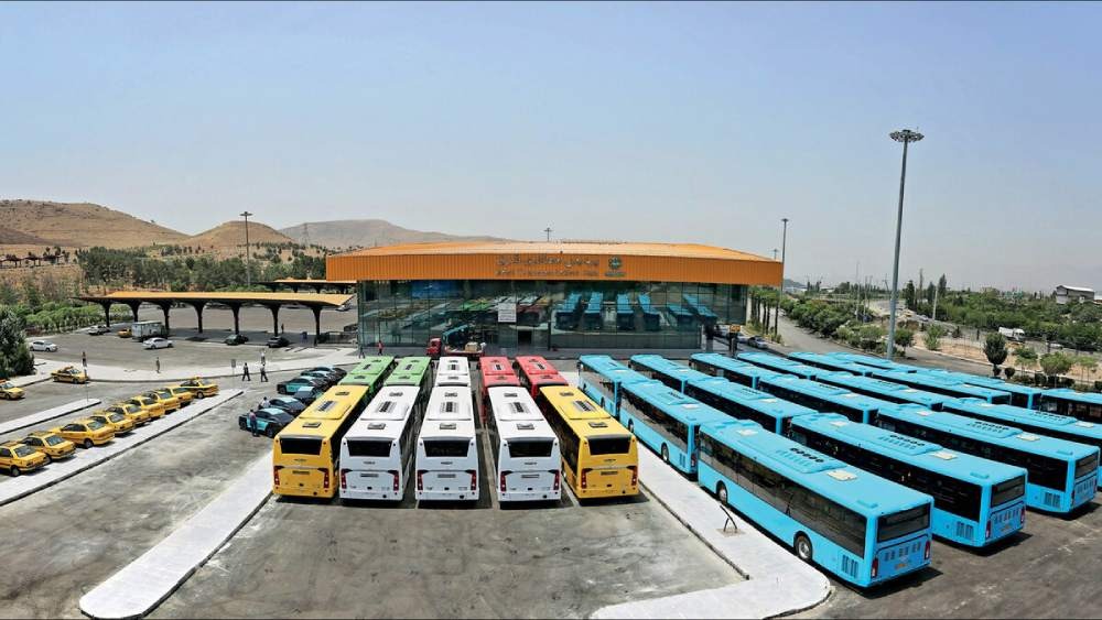 نمای واید از ترمینال شرق تهران
