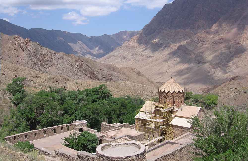 کلیسای استفانوس مقدس در حال بازسازی