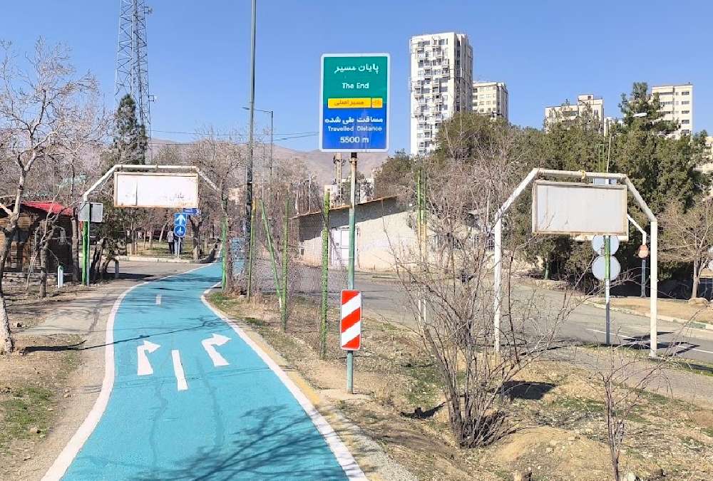 پیست دوچرخه سواری چیتگر از بهترین مسیرهای دوچرخه سواری در تهران