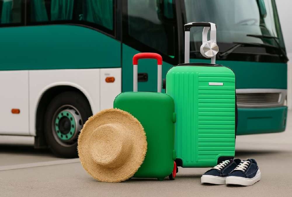 چمدان و اسباب سفر به رشت با اتوبوس
