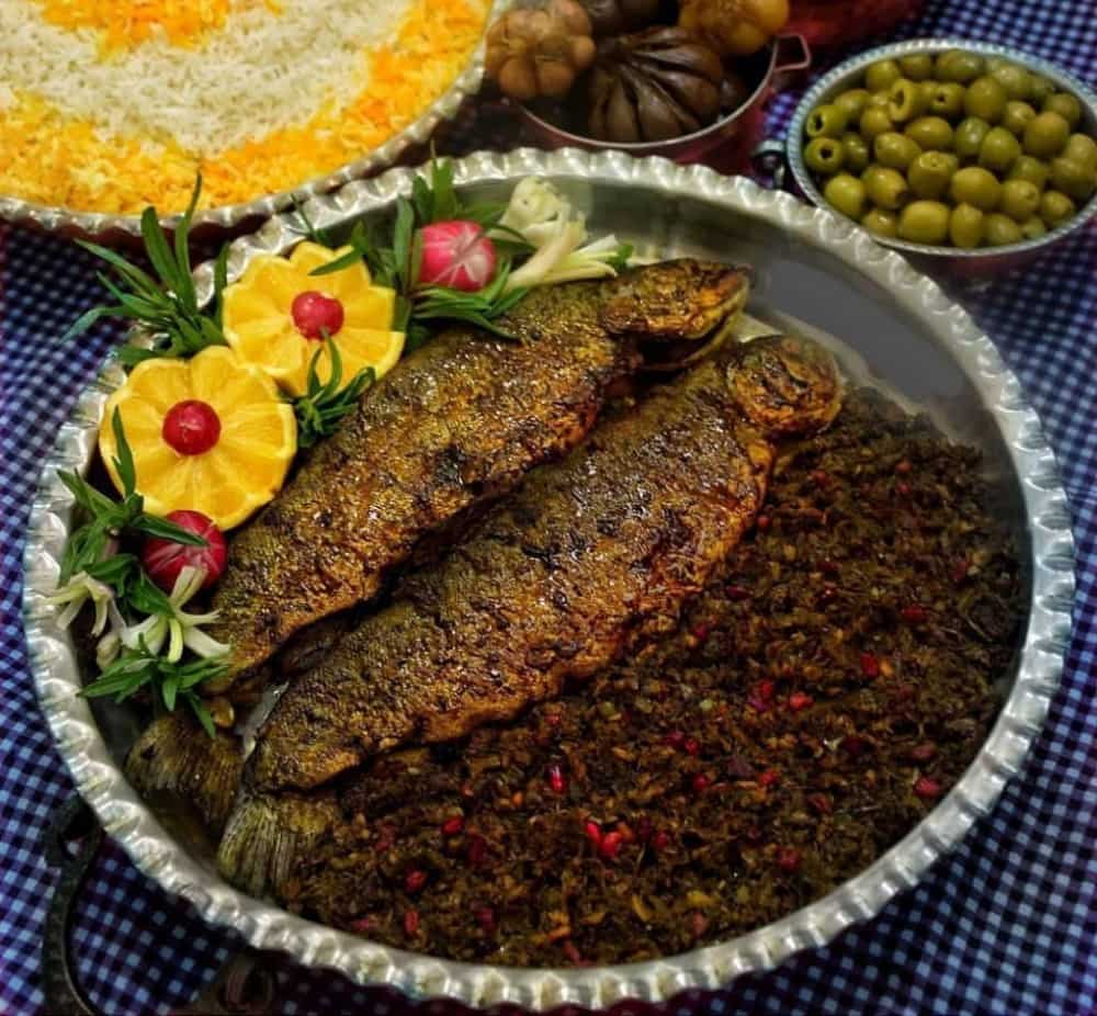 مالابیج غذای محلی رامسر