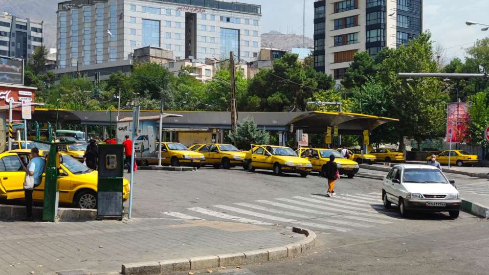 یکی از پایانههای تاکسیرانی تهران