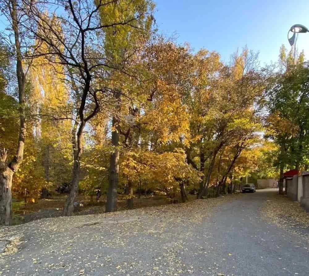 روستای چشمه اعلاء دماوند در فصل پاییز