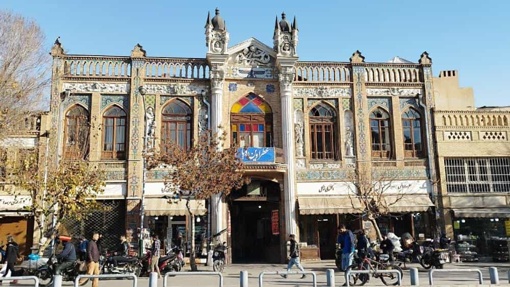 کوچه مروی در محله ارگ تهران