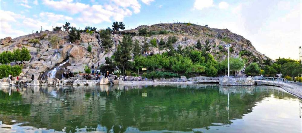 دریاچه مجموعه چالیدره مشهد