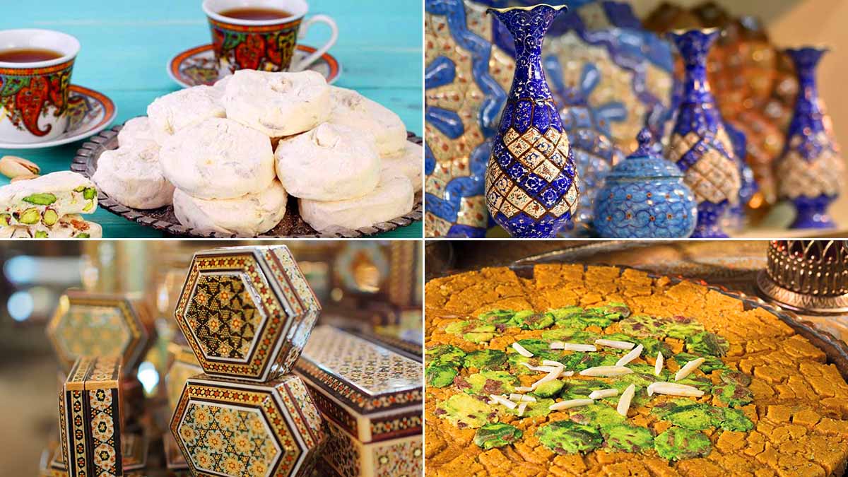 سوغات اصفهان؛ راهنمای کامل خرید بهترین خوراکی‌ها و صنایع‌دستی