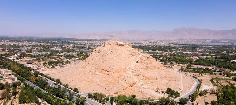 آتشگاه اصفهان از بالا