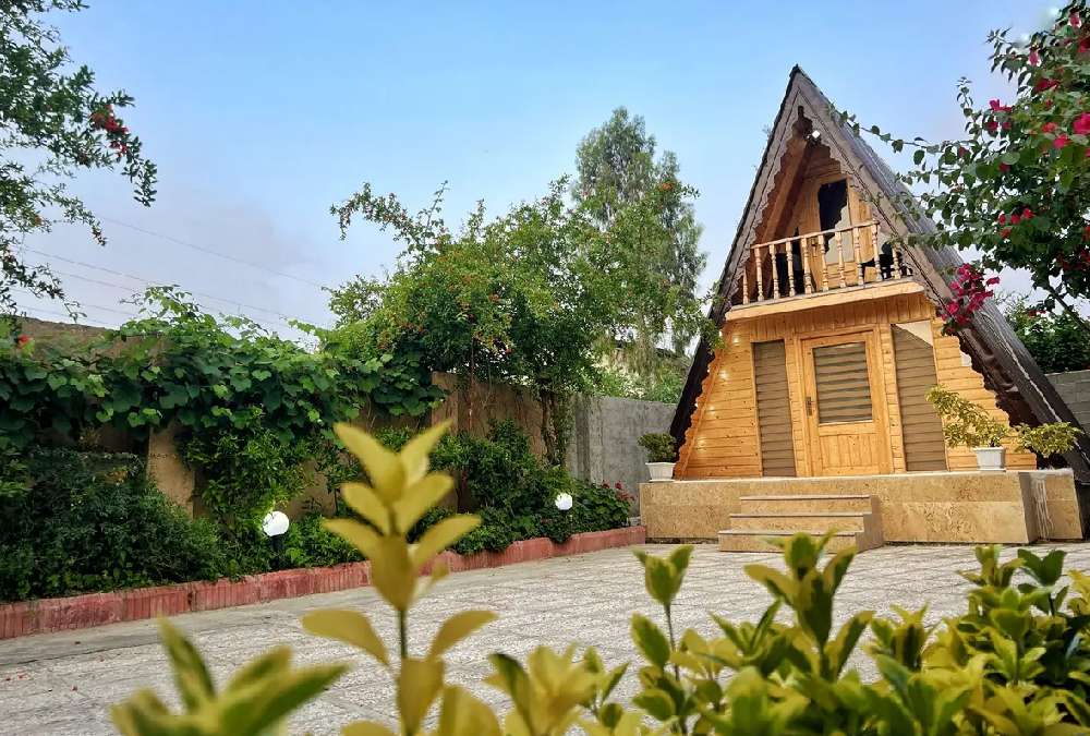 کلبه یک خوابه سویسی در جنگل های رامسر