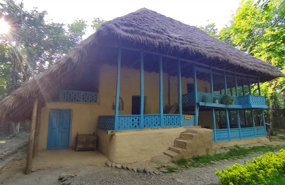 خانه سنتی در موزه میراث روستایی گیلان