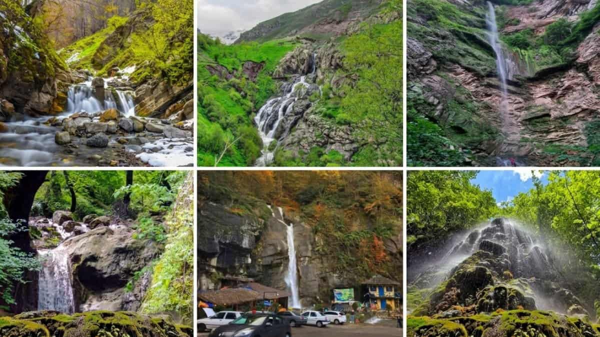 آبشارهای رامسر؛ راهنمای کامل ۱۲ آبشار دیدنی
