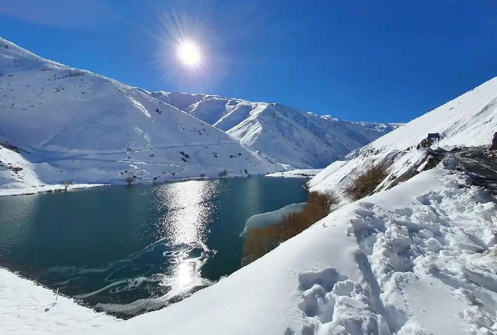 پیست اسکی شیرباد روستای زشک مشهد