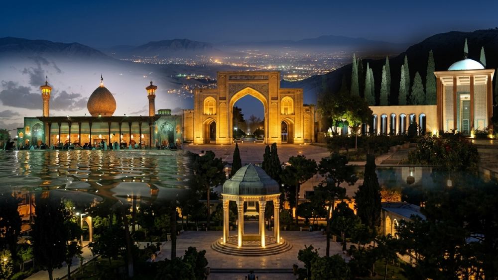 جاهای دیدنی شیراز در شب: راهنمای کامل شب‌گردی + آدرس و ساعت کاری
