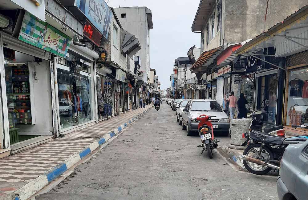 خیابان سپه در انزلی