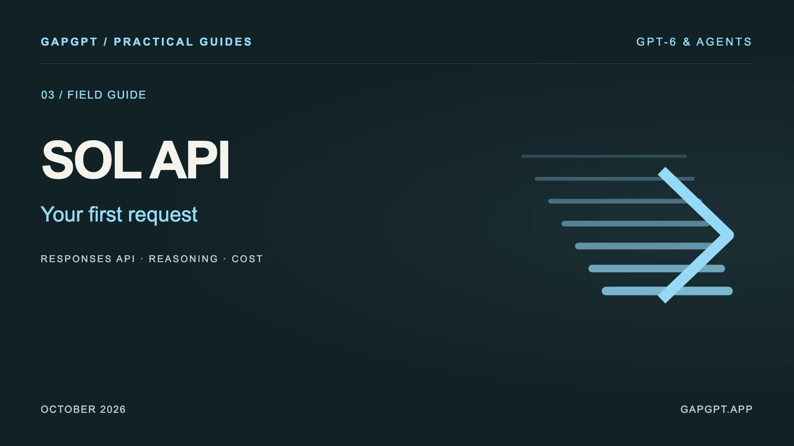 آموزش API مدل GPT-6.1 Sol؛ اولین درخواست و محاسبهٔ هزینه