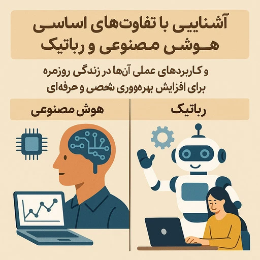تفاوت هوش مصنوعی و رباتیک