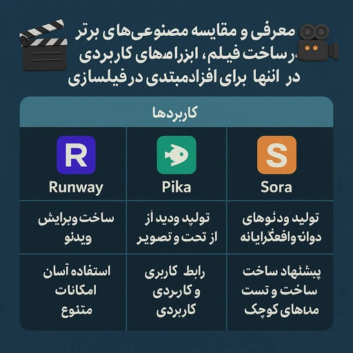 کدام هوش مصنوعی فیلم میسازد